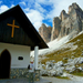 Emlék kápolna a Dolomitokban