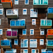 Windows and balconies