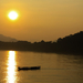 Naplemente a Mekong folyónál