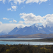 Torres del Paine a Lago Sarmiento partjáról
