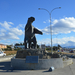 Puerto Natales A milodon szobor