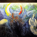 Marc Chagall: Mózes az égő csipkebokorral