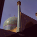 Iszfahán, a Sah-mecset kupolája és minaretjei