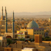 weltumrundung Blick ueber Yazd im Iran