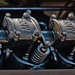 3 cylinder head with valves -of the 4 liter cylinder