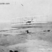 First flight, Dec. 17, 1903. Distance, 120 feet. Time, 12 second