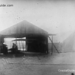 Frame building and tent, Kill Devil Hills, 1901.