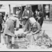 Woman selling produce in market, Hungary 1920-23