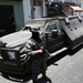 Páncélozott rendőrségi autók Mexikóban