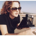 Drew Barrymore and a Polaroid