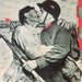 Poster Kissing Soldier Peas