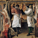 'The Butcher's Shop', oil on canvas painting by Annibale Carracc