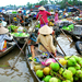 Floting market vietnam