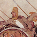 A perzsa király Darius menekül Nagy Sándor elől