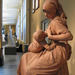 Jules Dalou-Peasant woman nursing a baby-2