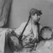 Tambourine Girl - 19th century Middle Eastern harem girl. She ho