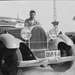 Prince Lobkowicz with a Bugatti.
