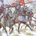 Burgundi nehézlovasság a nikápolyi csatában