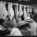 Butcher shop in First Avenue Retail Market, 1943.
