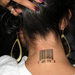 Vonalkód tetoválás barcode tattoo