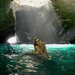 Sellő a tengeri barlangban - sirena-en-la-cueva