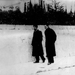 Csehov és Gorkij Autskoy az utcán.