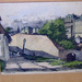 ZÁDOR ISTVÁN-Harkály utca 1913. színes litográfia