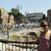 Róma, Forum Romanum háttérben a Colosseum