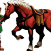 Link and Epona (Ocarina of Time)