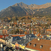 Innsbruck óváros - panorámakép