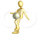 15235-Gold-Soccer-Player-Person-Kicking-A-Dribbling-A-Soccer-Bal