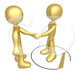 15458-Unsuspecting-Gold-Man-Shaking-Hands-On-A-Deal-With-Another