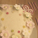 virágos torta