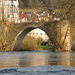 Németország, Melsungen, a Fulda folyó hídja, SzG3