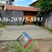 Dália kerti faház betonalap mérete 3.30 x 3.30-as