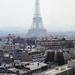 Paris - a Diadalív tetejéről, 1983