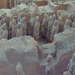 Xian - agyagkatonák ásatásának színhelyén