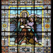 Márianosztra -Pálos templom - üvegablak-Anna