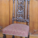 Lednice-Lichtenstein kastély - faragott szék