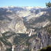 Yosemite park felülről