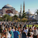 Istanbul - Hagia Szophia 8 turista per négyzetméter