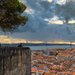 Lisbon - kilátás a Castelo de S Jorge várból
