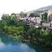 Festmény hatású fotó Mostarról