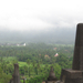 (250) kilátás Borobudur tetejéről