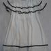 90720A-10 PRADA WHITE SILK DRESS SIZE 2 4 6(BACK) PRICE USD 39[1