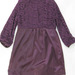 91016A-12   PRADA  PURPLE LACE&COTTON DRESS SIZE 2 4 6 (BACK) PR