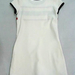 90802C-14 GUCCI WHITE COTTON JERSEY DRESS SIZE 2 4 6(BACK) PRICE