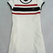 90802C-14 GUCCI WHITE COTTON JERSEY DRESS SIZE 2 4 6 PRICE USD 3