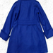 90924B-17  GUCCI BLUE WOOL COAT SIZE 2 4 6 (BACK) PRICE USD54