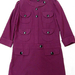 90924C-48  GUCCI PURPLE WOOL COAT SIZE 2 4 6 PRICE USD45